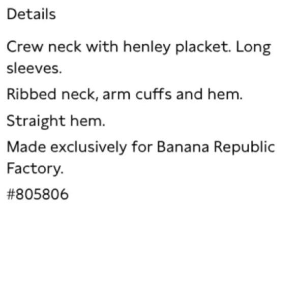 Banana Republic Raglan Henley Sweater - Picture 8 of 13